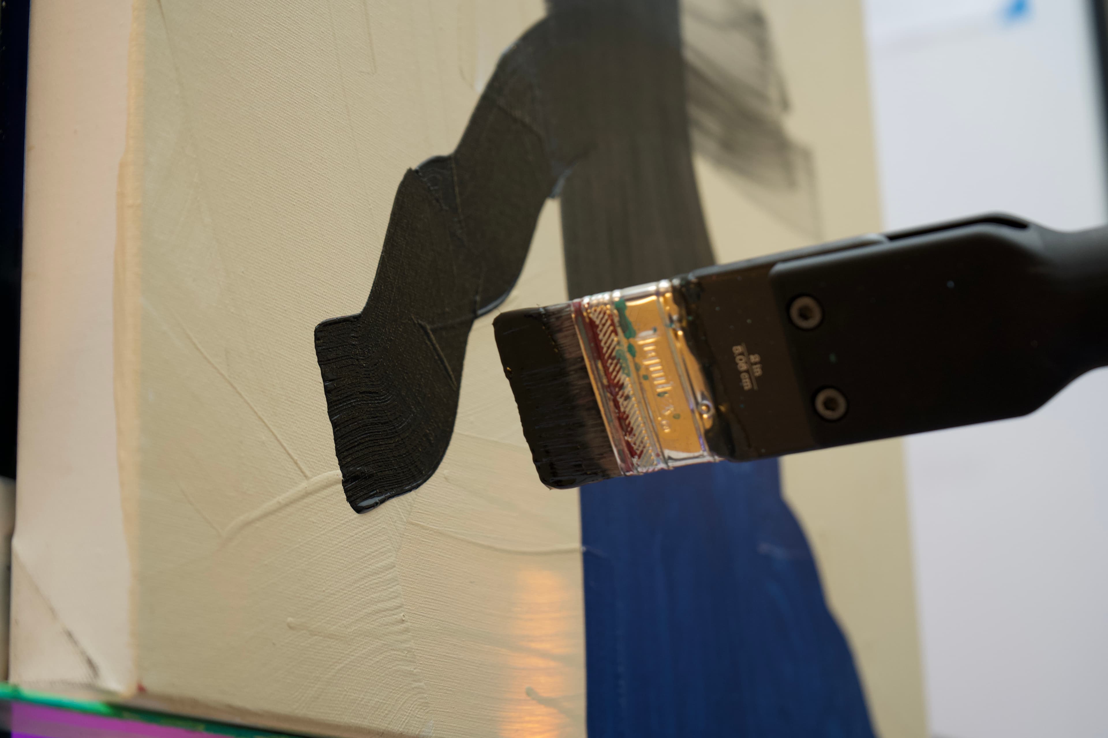 Acrylic Robotics robot arm in action